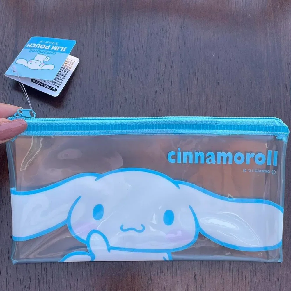 Sanrio Cinnamoroll Blue Rectangle Zipper Bag